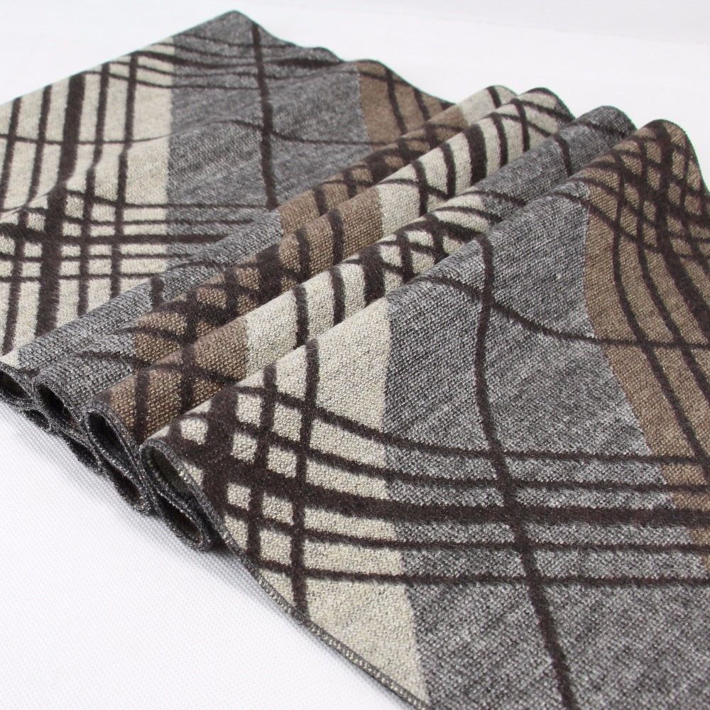 Dusk Dobbel Stripe Skjerf