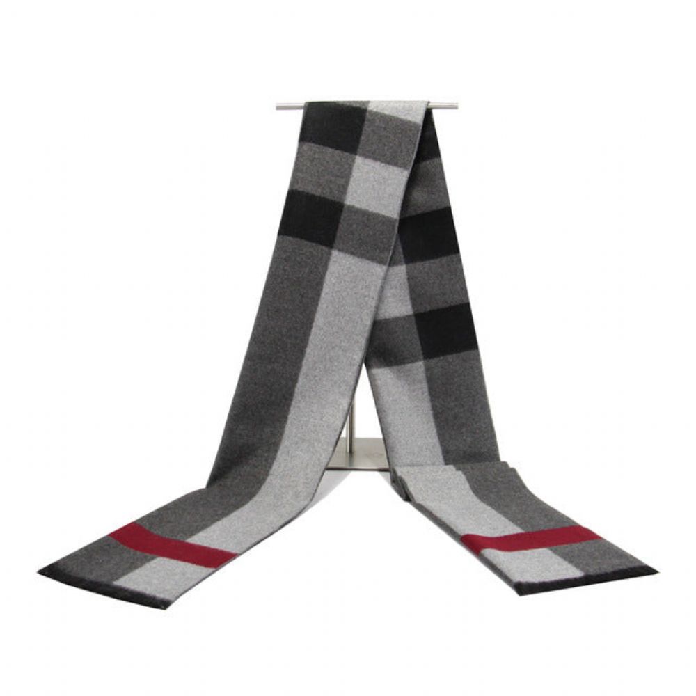 Luksusmerke Cashmere Menn Skjerf