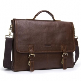 Crossbody Bag For Menn Med Stor Kapasitet