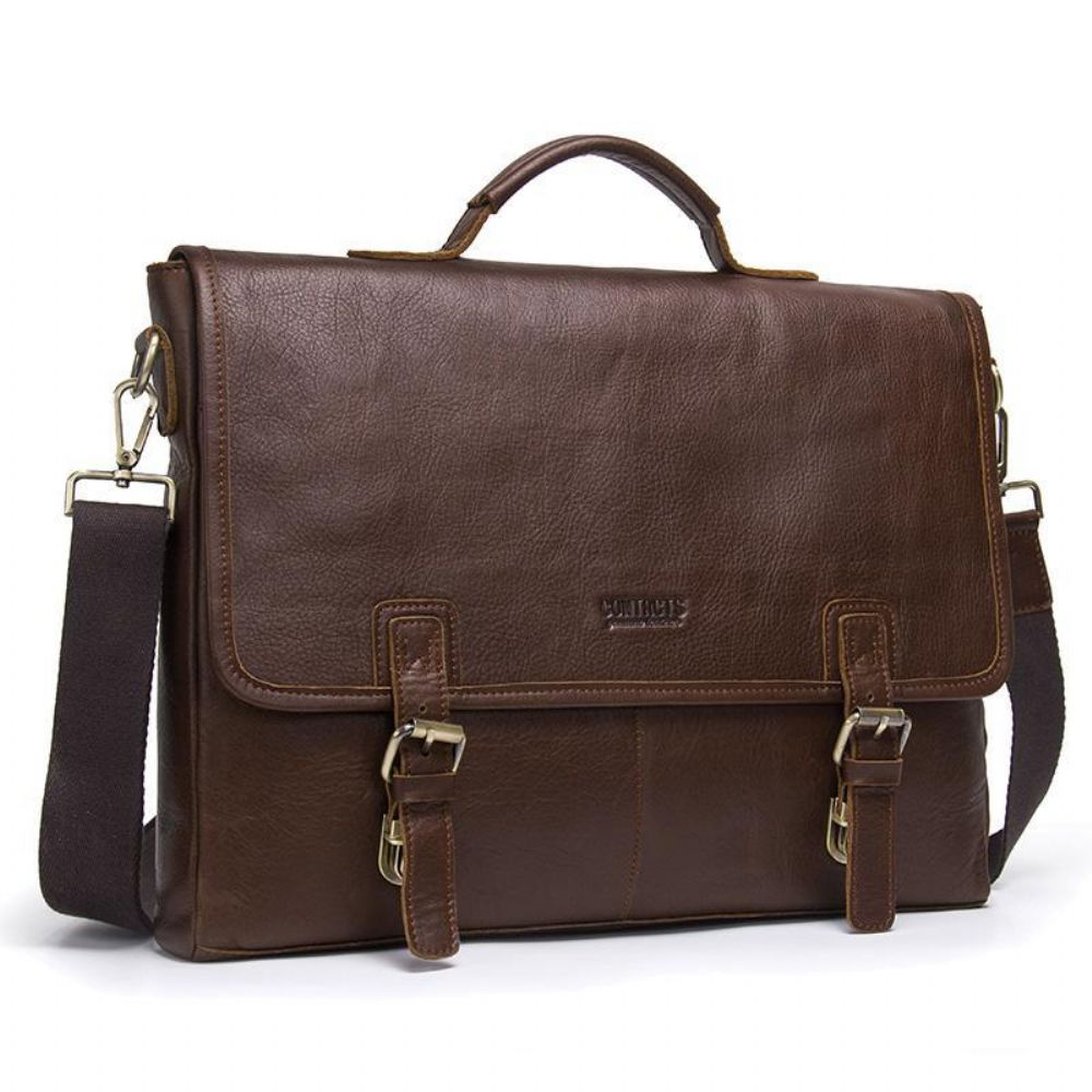 Crossbody Bag For Menn Med Stor Kapasitet
