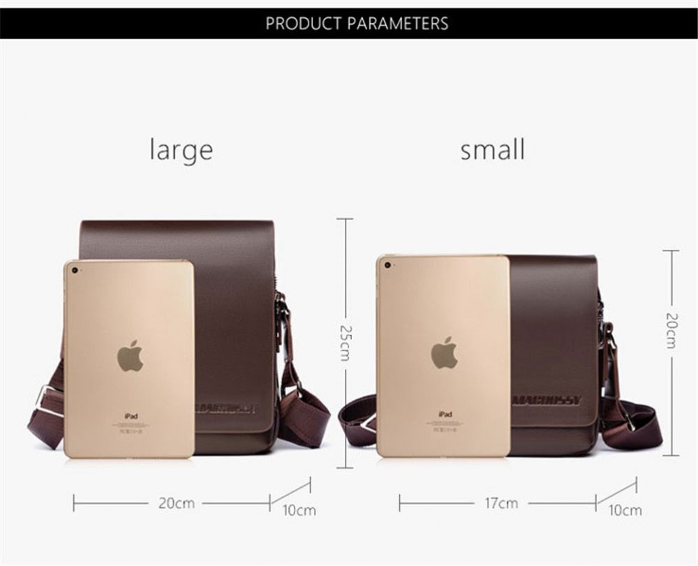 Crossbody Multifunksjonsveske For Menn