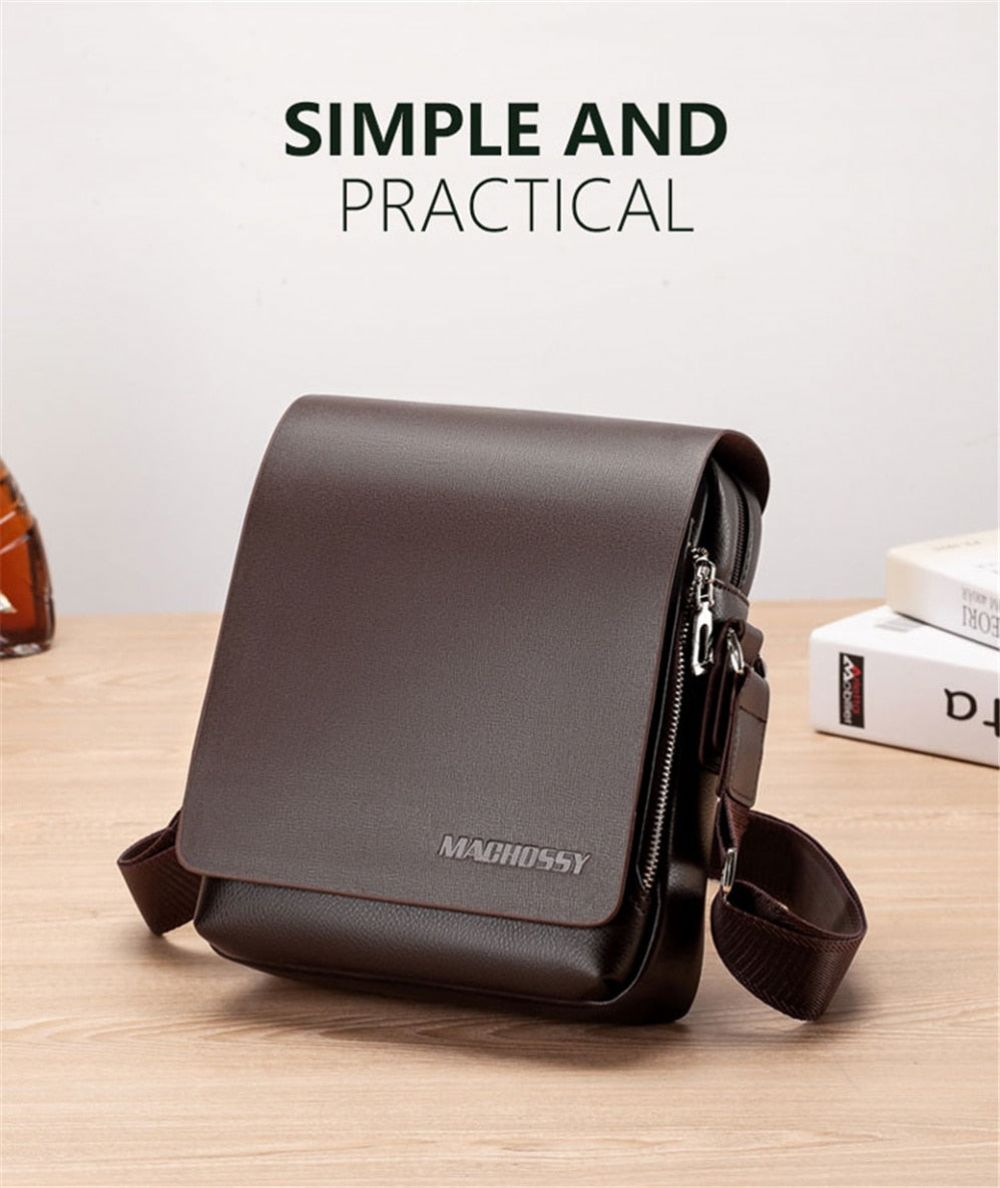 Crossbody Multifunksjonsveske For Menn
