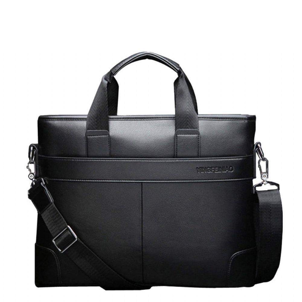 Designer Forretningskoffert I Skinn For Menn