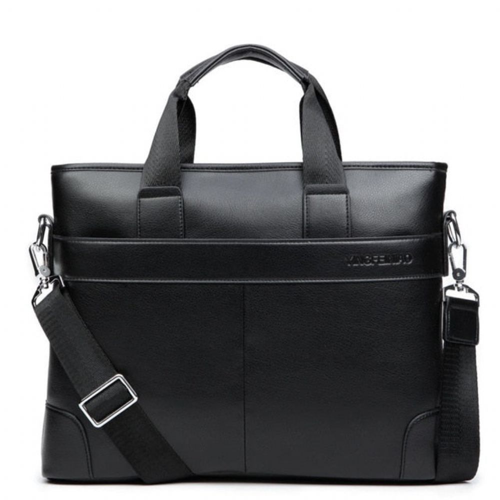 Designer Forretningskoffert I Skinn For Menn