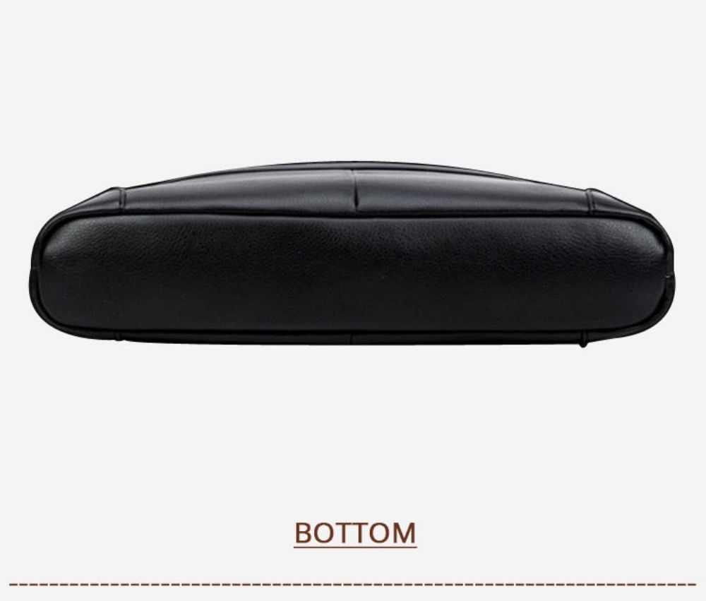 Designer Forretningskoffert I Skinn For Menn