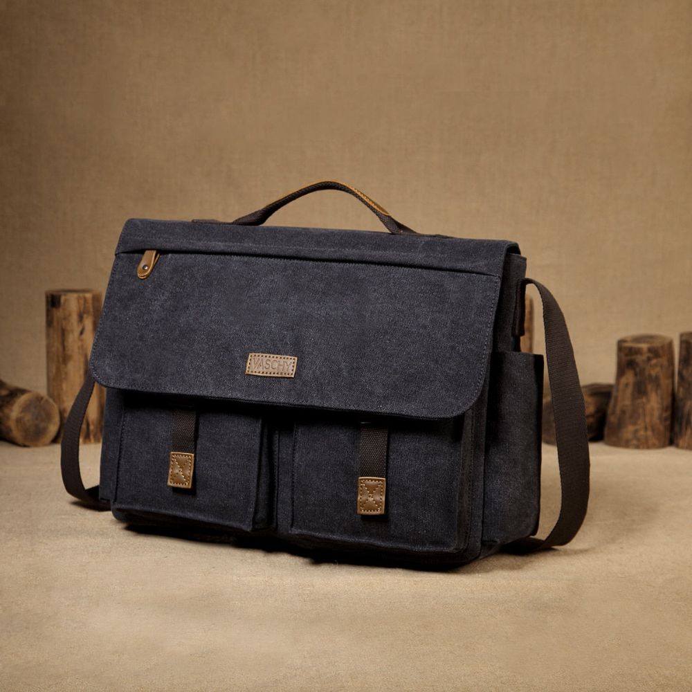 Designer Koffert I Bomull I Vintagestil