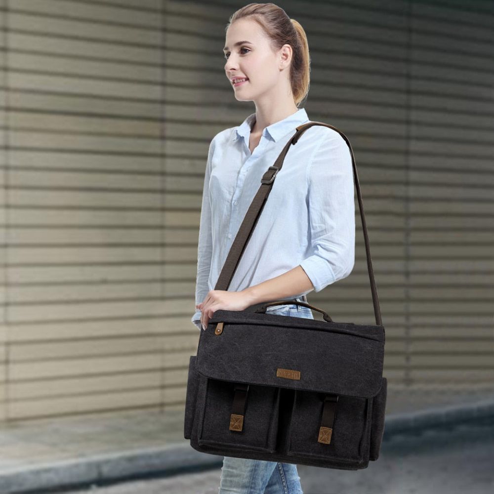 Designer Koffert I Bomull I Vintagestil