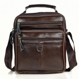 Mote Crossbody-veske I Ekte Skinn