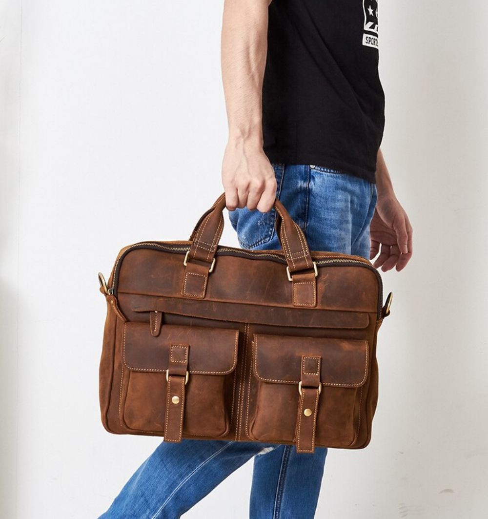 Skinnkofferter I Vintage Stil