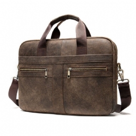 Vintage Skinnkoffert For Menn