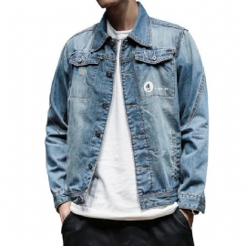 Broderi Denimjakke