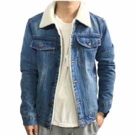 Mote Fløyels Denimjakke