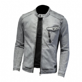 Moto Biker Streetwear Dongerijakke