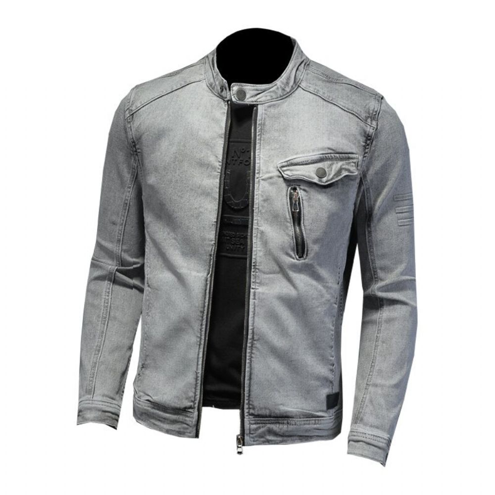 Moto Biker Streetwear Dongerijakke