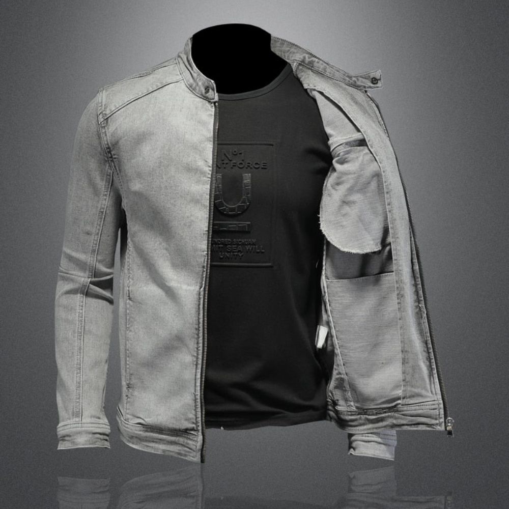 Moto Biker Streetwear Dongerijakke