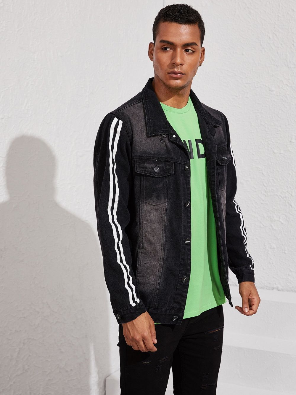 Stilig Designer Denimjakke