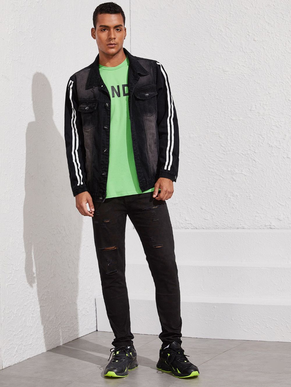 Stilig Designer Denimjakke