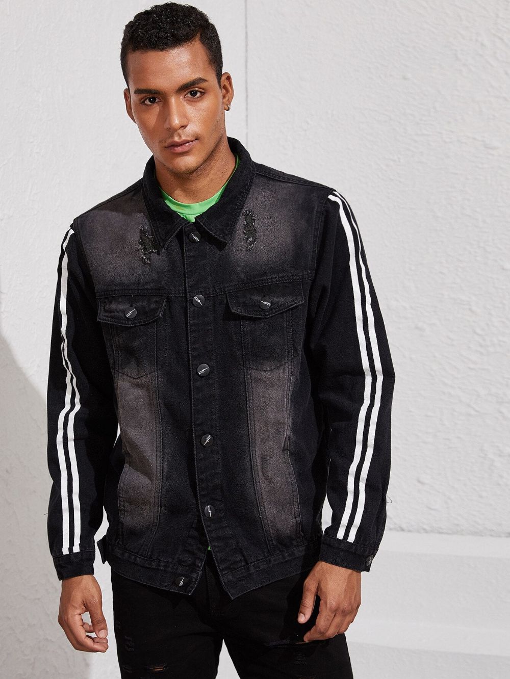 Stilig Designer Denimjakke
