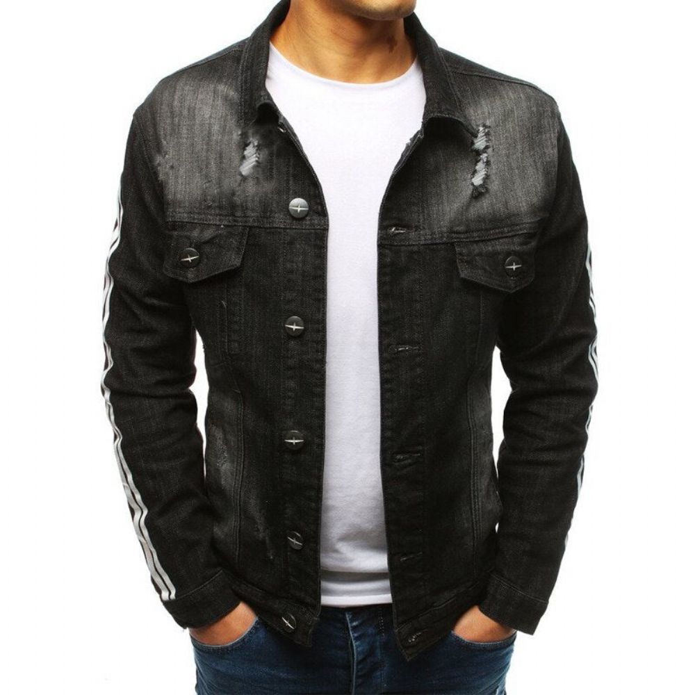 Stilig Designer Denimjakke