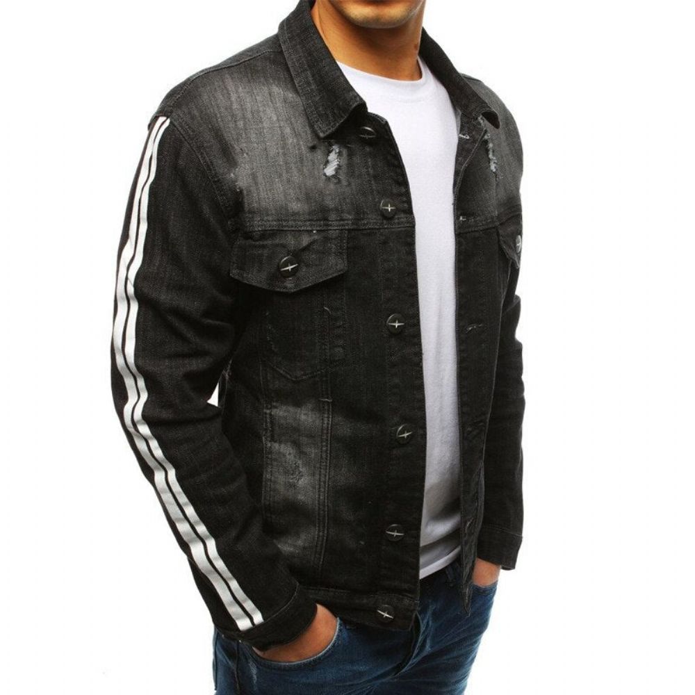 Stilig Designer Denimjakke