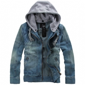 Thicken Cotton Jeans-jakke