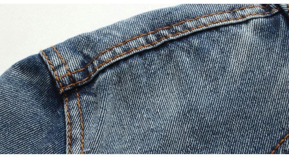 Vinter Denim Hettejakke