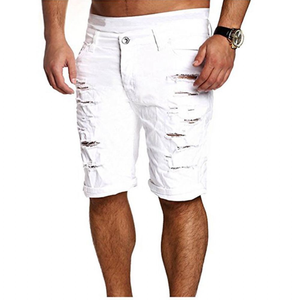 Hull Glidelås Fly Mid Waist Shorts
