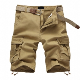 Moderne Baggy Taktiske Shorts Med Flere Lommer