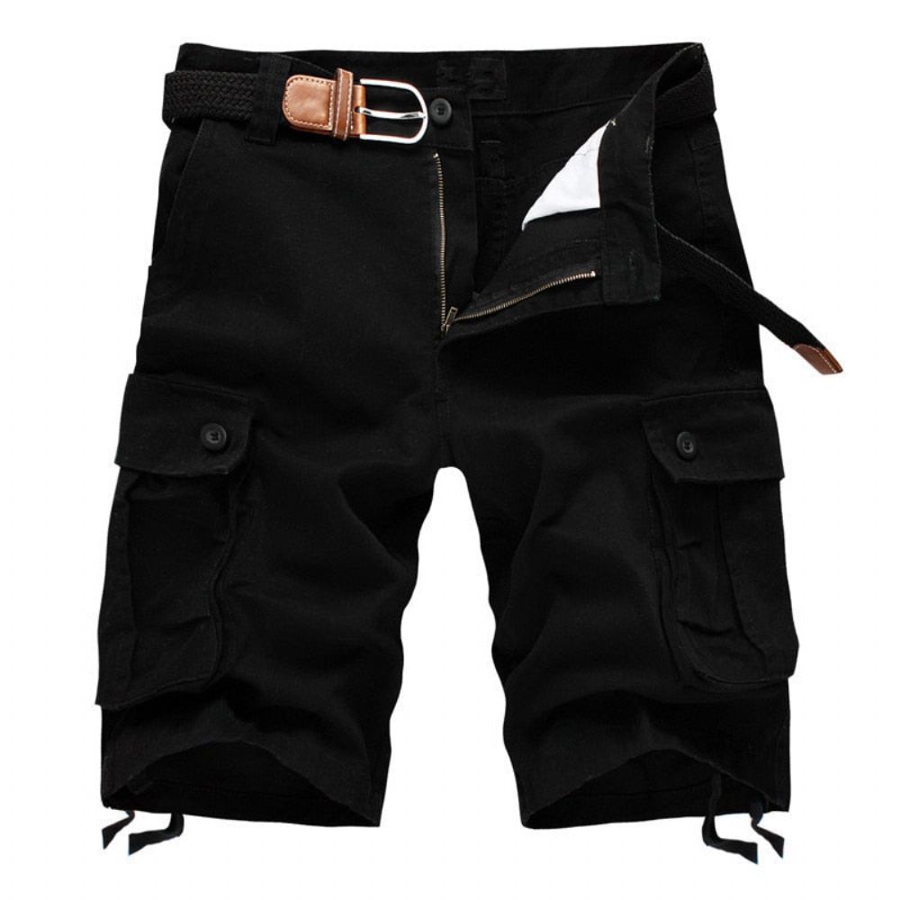 Moderne Baggy Taktiske Shorts Med Flere Lommer
