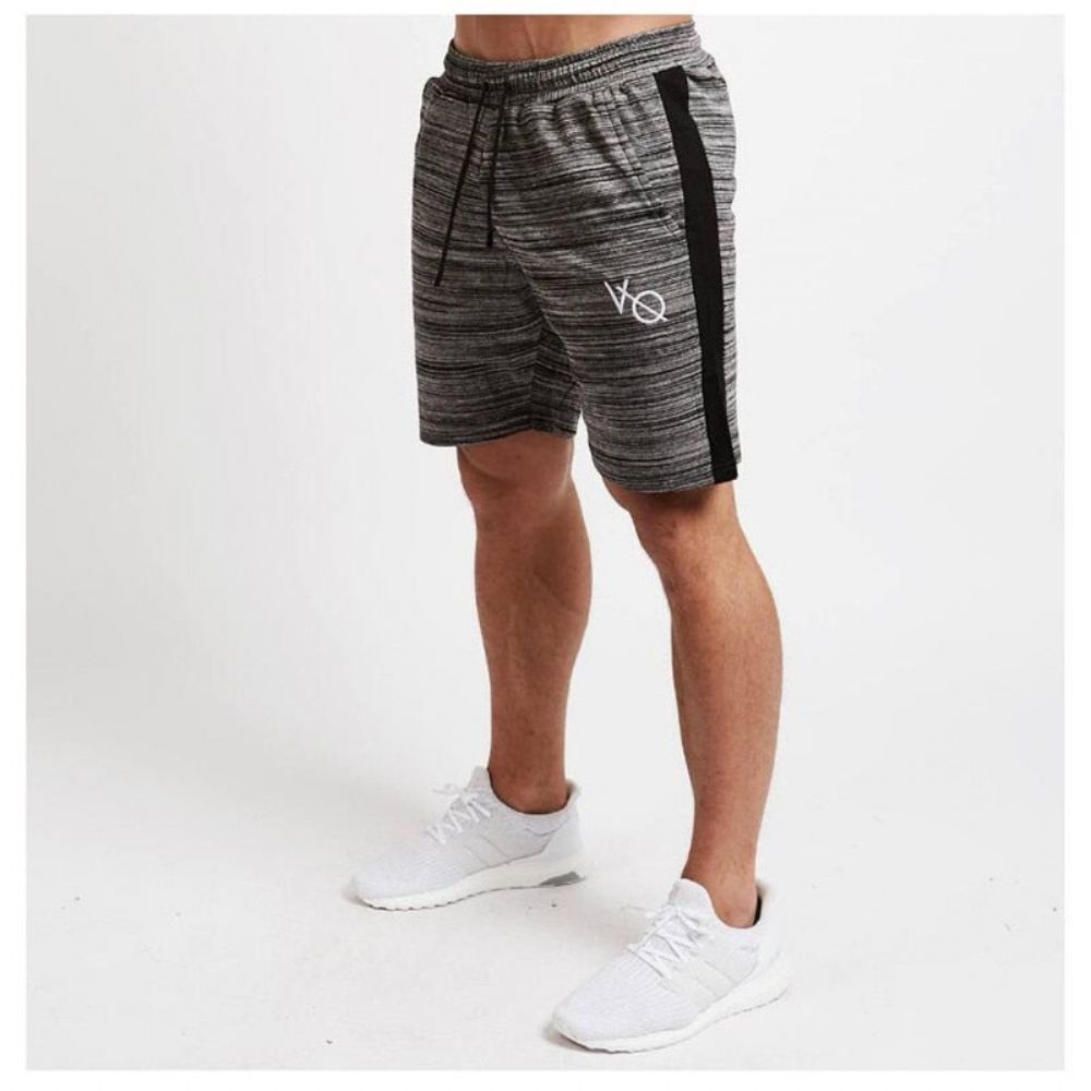 Sportsshorts Med Striper På Siden