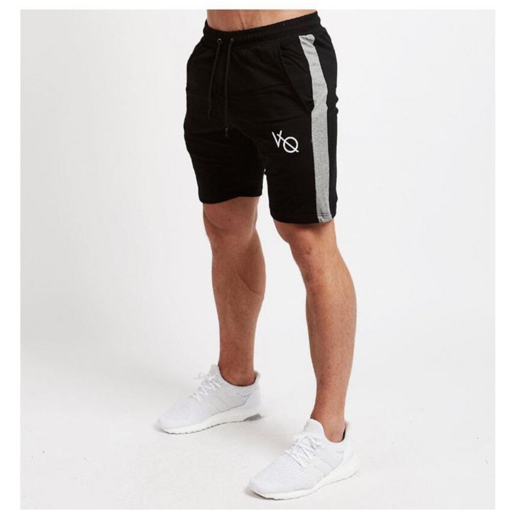 Sportsshorts Med Striper På Siden