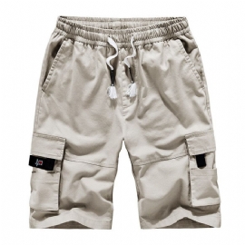 Uformell Løs Bomullsshorts
