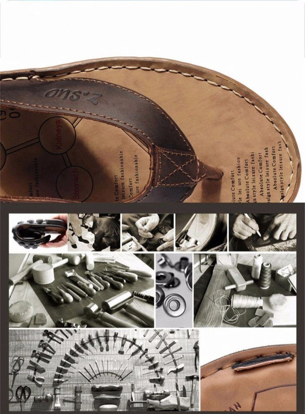 Fritidsmote Skinnflip-flops