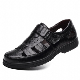 Sandal I Ekte Skinn Herre