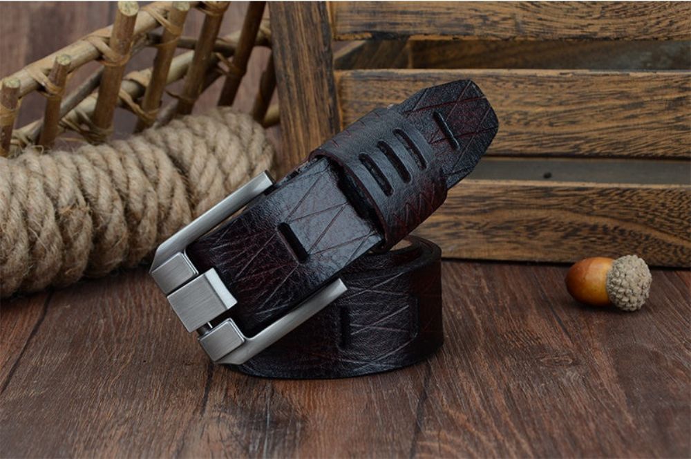 Cow Leather Pin Spenne Belte