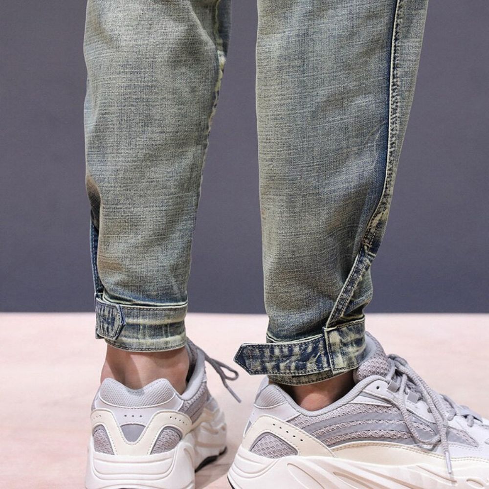 Ankomster Retro Elastisk Midjejogger