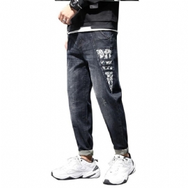 Broderte Baggy Fashion Jeans