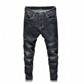 Merkede Dark Street Style Jeans