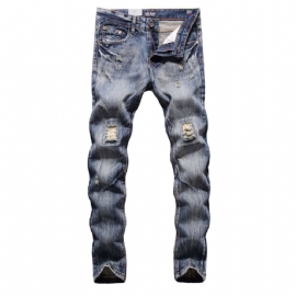 Rett Passform Italiensk Designerjeans