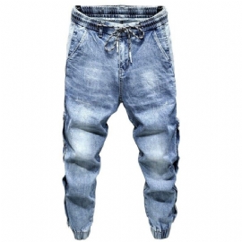 Sidenagler Stretch Jogger Jeans