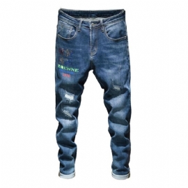 Thermoprint Desinger Jeans Med Paljetter