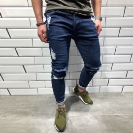 Trend Knehull Glidelåser Jeans