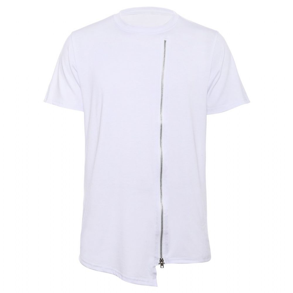Leisure Tee Tops Asymmetrisk T-skjorte
