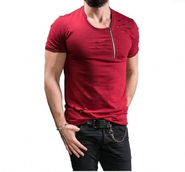 Summer Ripped Hole T-skjorter