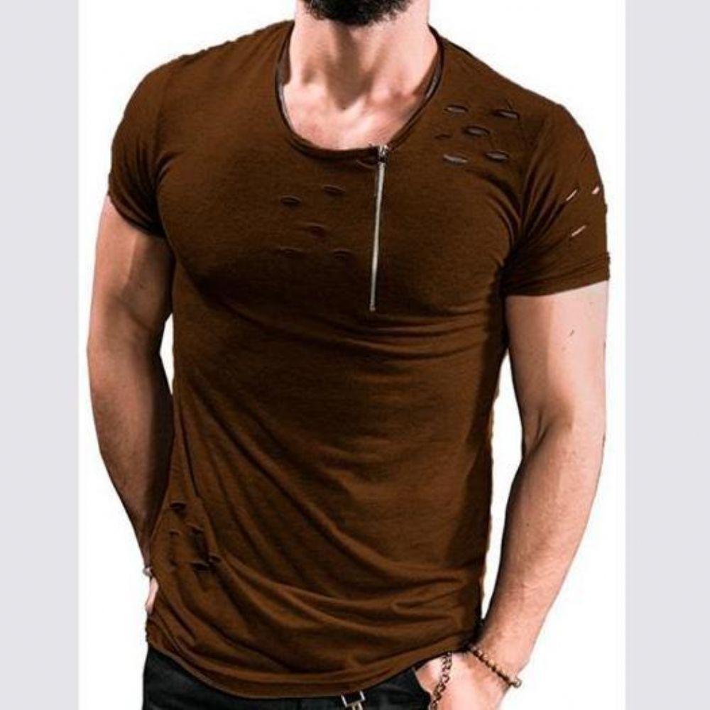 Summer Ripped Hole T-skjorter