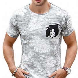 Summer Slim Fit Hawaii T-skjorte