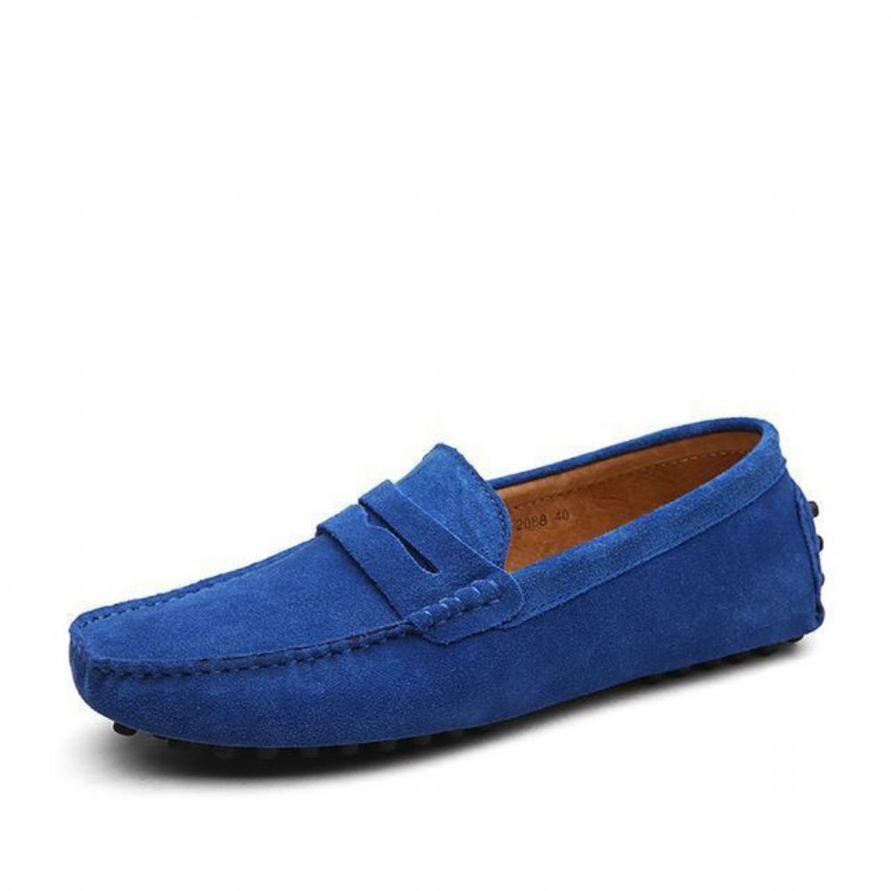 Loafers Mokkasiner Slip On Flate Herresko