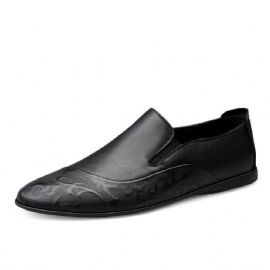 Slip-on Loafers I Ekte Skinn