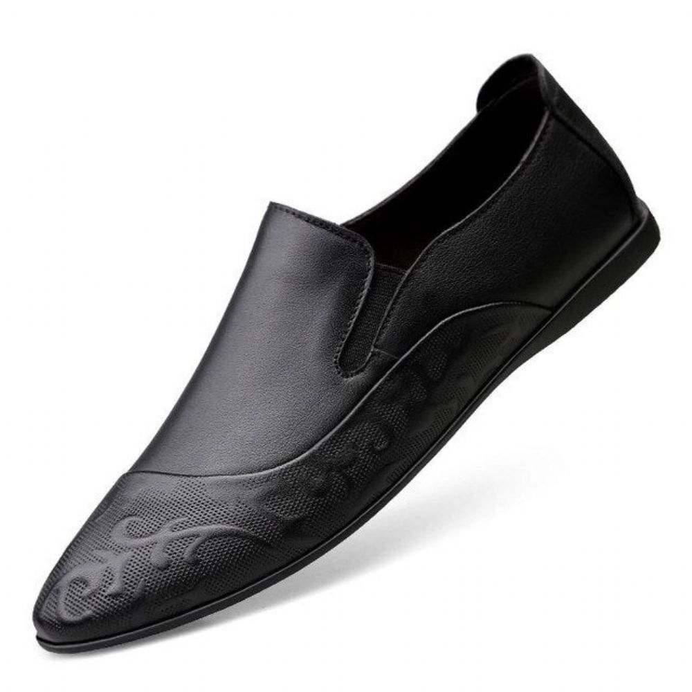 Slip-on Loafers I Ekte Skinn