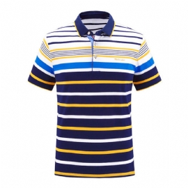 Crazy Summer Stripete Poloskjorte